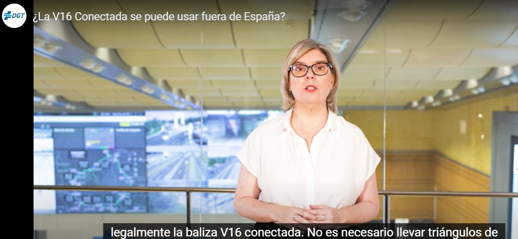 ¿La V16 Conectada se puede usar fuera de España?